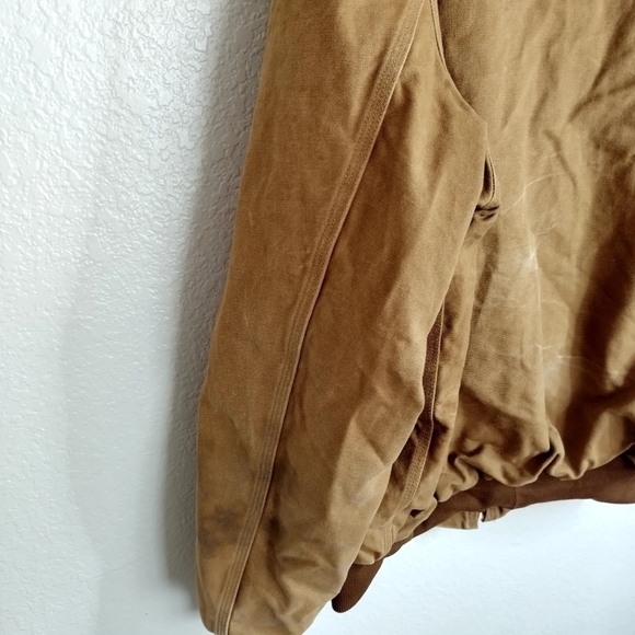 Vintage Carhartt Detroit hoodie canvas full zip jacket sz 2XL - Picture 14 of 16